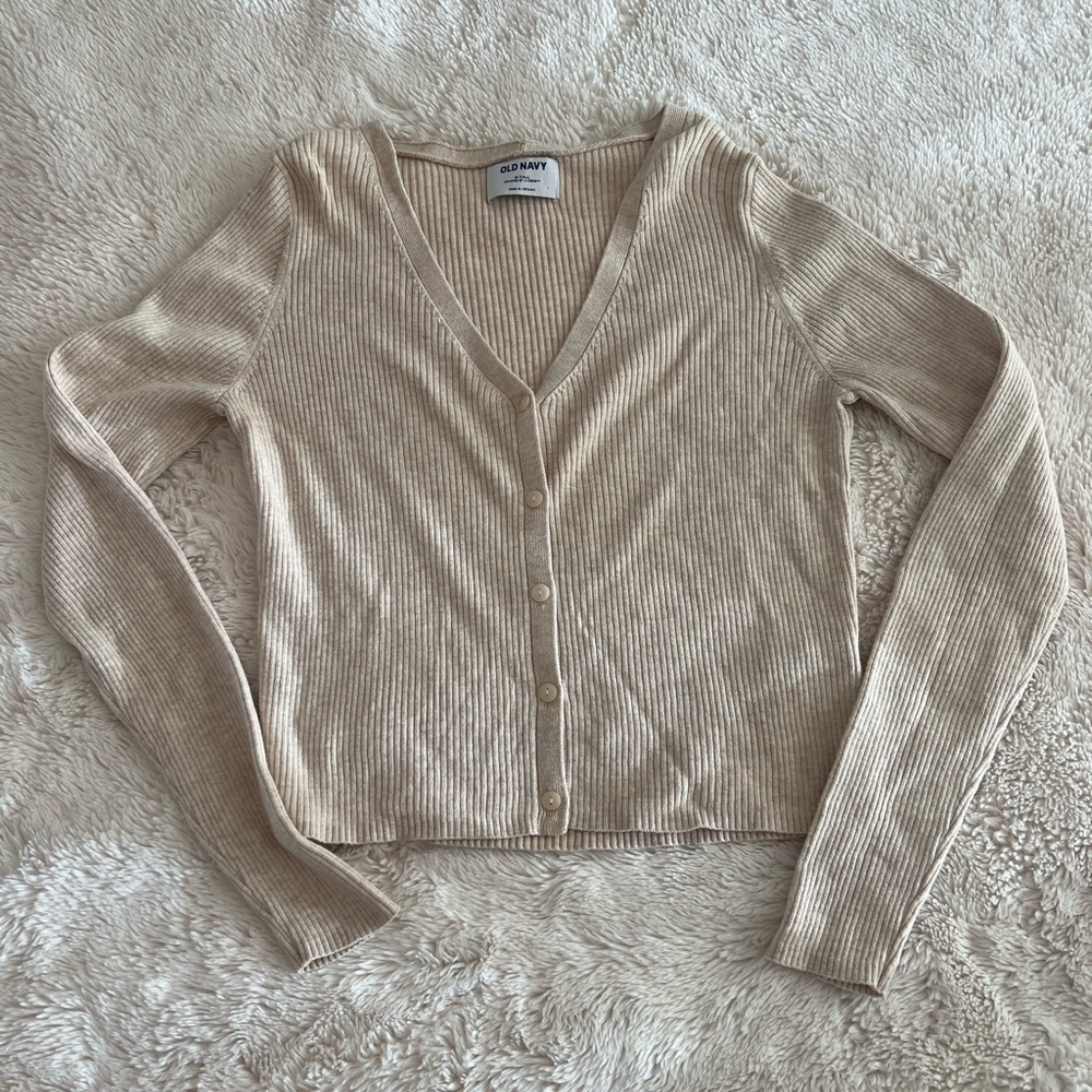 Cream Cardigan